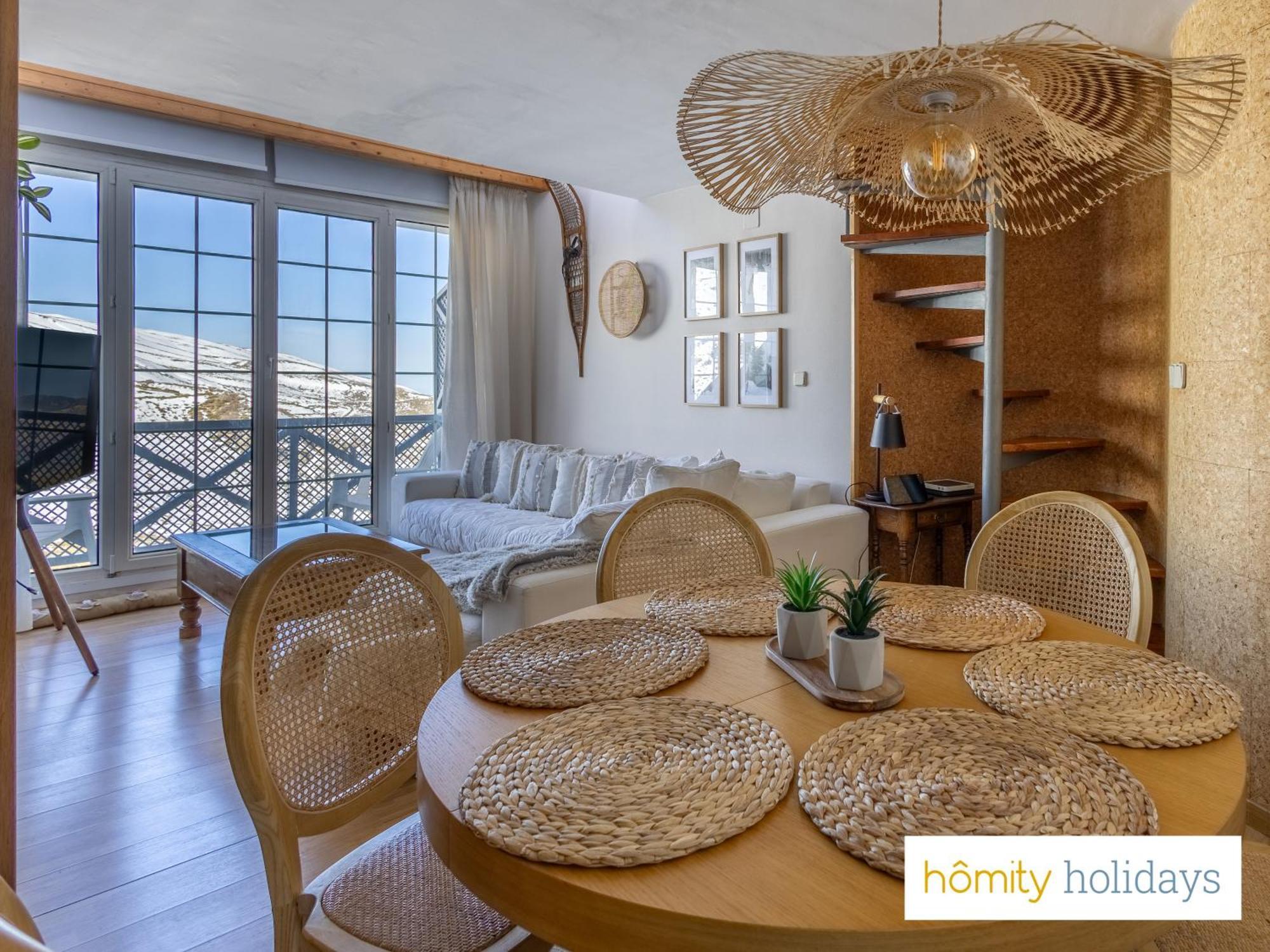 Homity Holidays - Duplex Sierra Nevada - Montebajo - A Pie De Pista Buitenkant foto